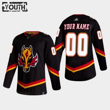 Calgary Flames tröja Customized 2020-21 Reverse Retro Authentic - NHL Tröjor Barn Calgary Flames tröja Customized 2020-21 Reverse Retro Authentic - NHL Tröjor Barn